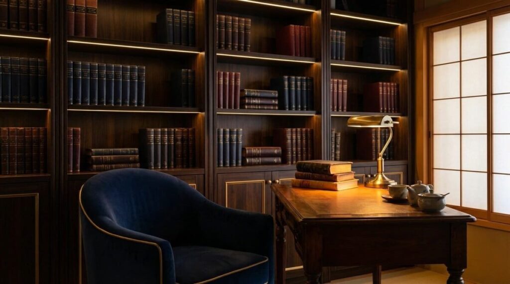 高級感のある書斎