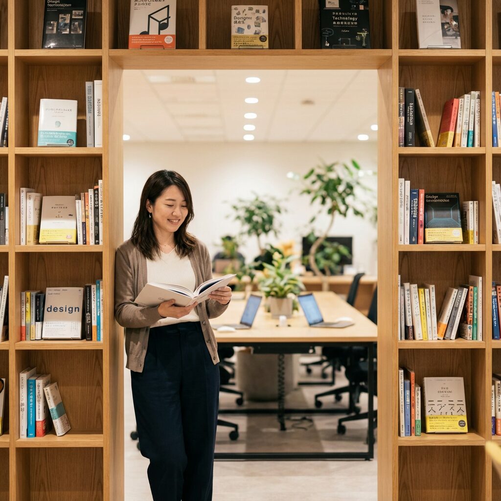 オフィスライブラリー選書・空間設計