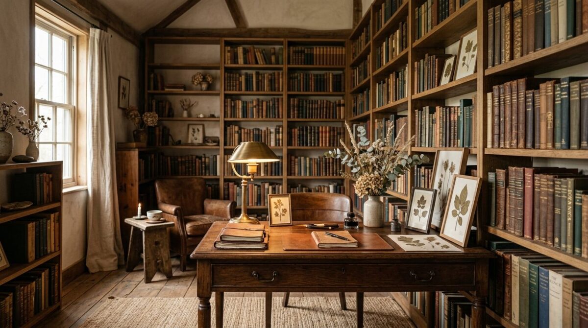 アトリエの静寂な空間